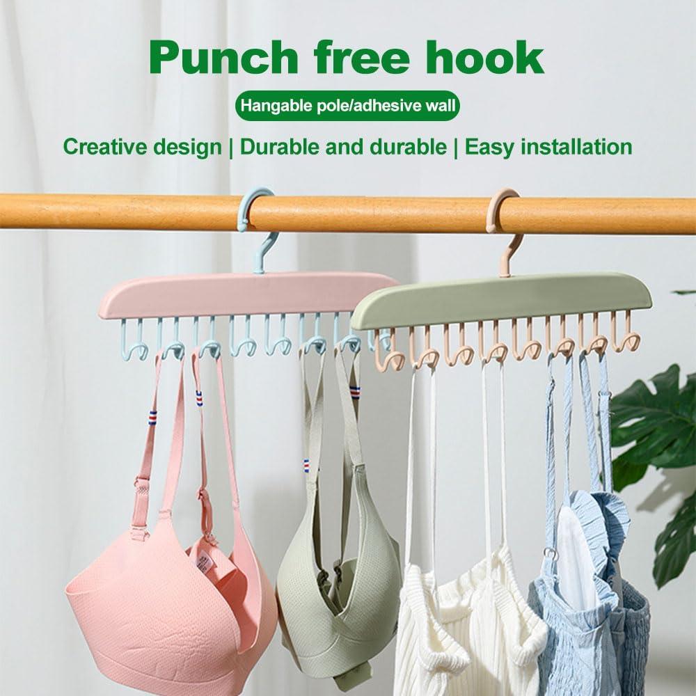 Multifunctional Plastic Closet Hanger – Space-Saving Organizer for Socks, Underwear & Small Clothes