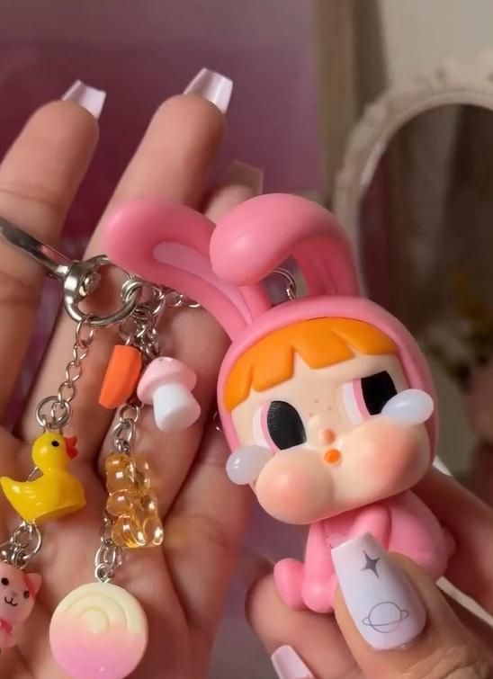 New Mini Crybaby Keychain – Cute Fun Collectible Keychain Toy