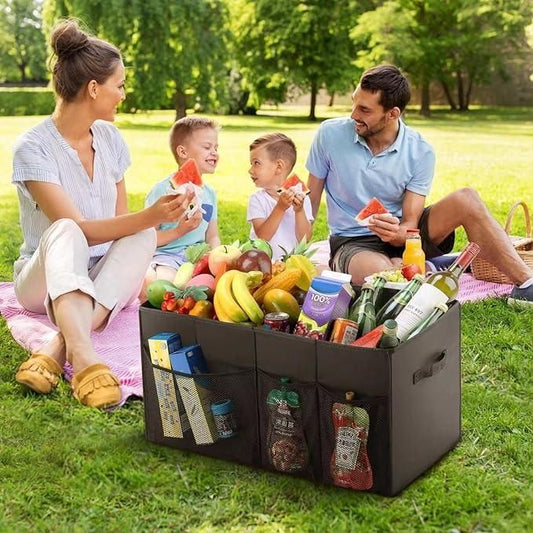 Multipurpose Car Trunk Organizer – Collapsible Large Capacity Storage Box