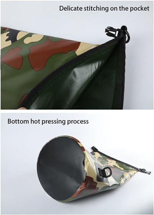 Ocean Pack Dry Bag 10L – Waterproof Camouflage Storage Bag for Outdoor Adventures