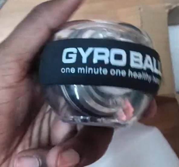 Advanced Gyro Wrist Strengthener Ball – Auto-Start Muscle & Grip Trainer