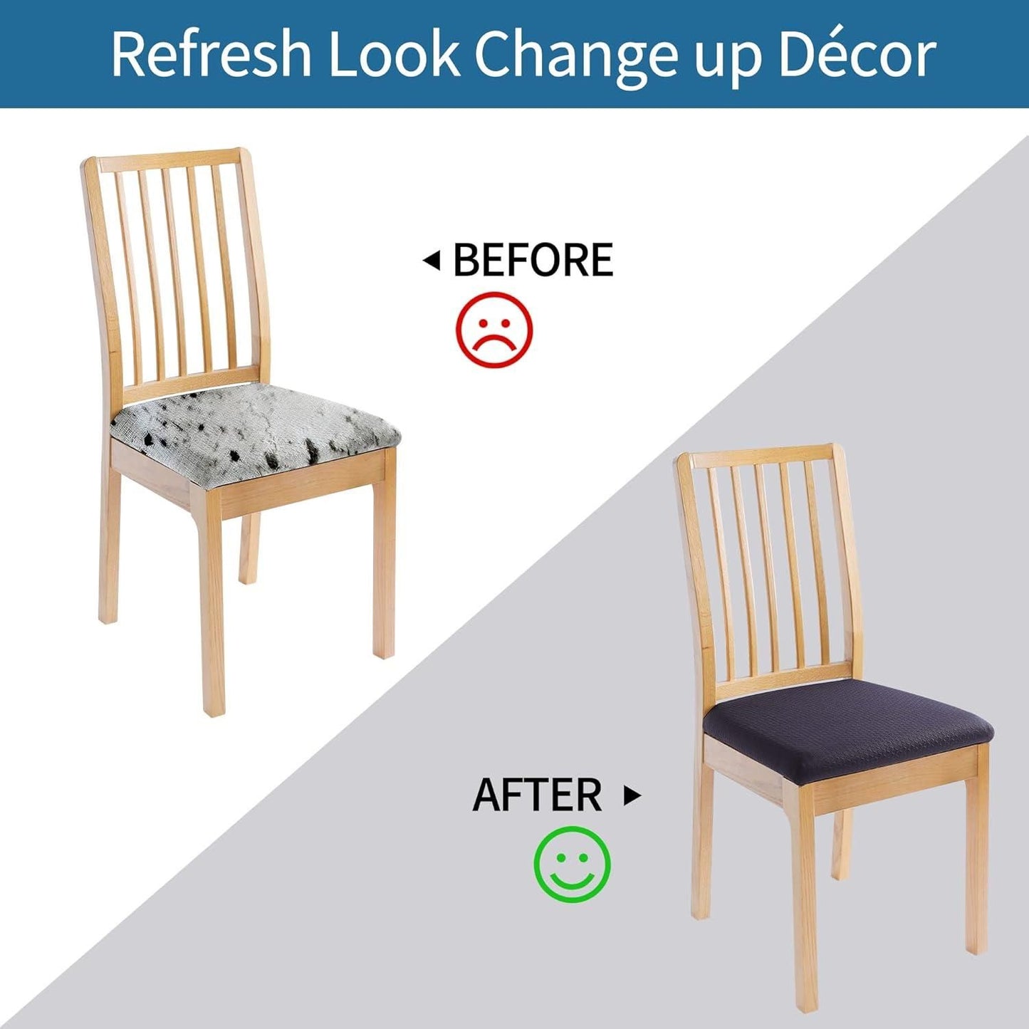 Chair Seat Covers – Soft Dustproof Chair Protector