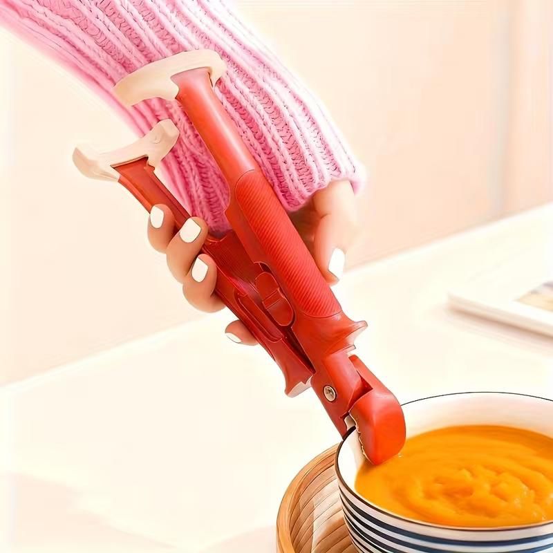 2 in 1 Gripper Clip – Non-Slip Anti-Scalding Silicone Kitchen Tool