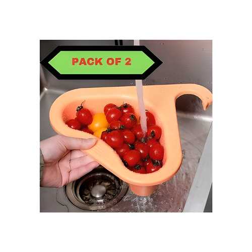 Multipurpose Kitchen Sink Organizer – Swan Shape Dish Drying & Washing Rack (Pack of 2)