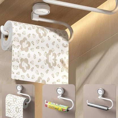 Premium Towel Holder – No-Drill Suction Mount for Bathroom & Kitchen