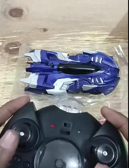 Gravity Defying Wall-Climbing Stunt RC Toy Car