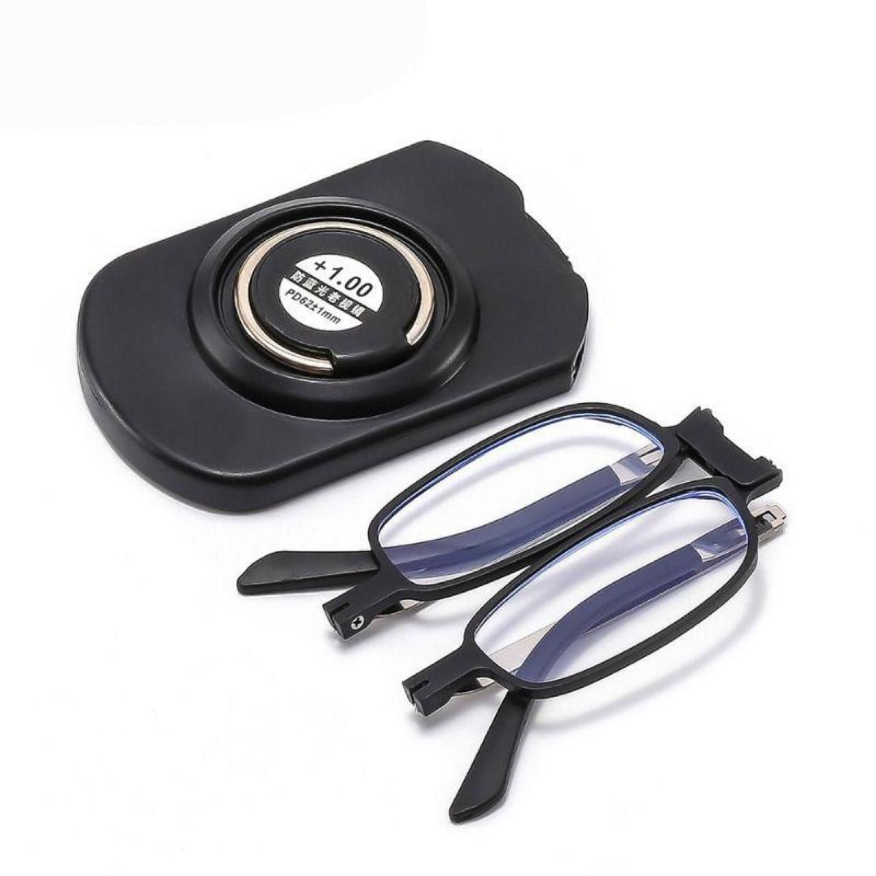 Anti Blue Light Folding Reading Glasses – Portable Presbyopia Protection & Stylish Comfort