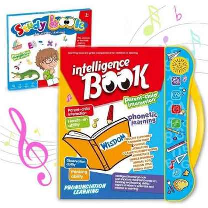 Interactive Phonetic Learning E-Book with Sound – Smart Educational Toy for Toddlers