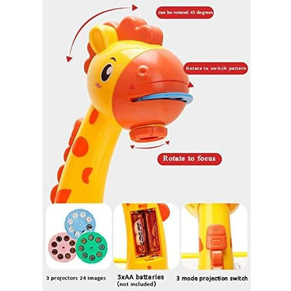 Projector Drawing Desk for Kids – LED Educational Art & Painting Table with Pattern Slides