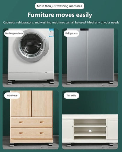 Multi-Functional Adjustable Trolley Mount Rack Holders – Heavy-Duty Pair for Home & Appliances