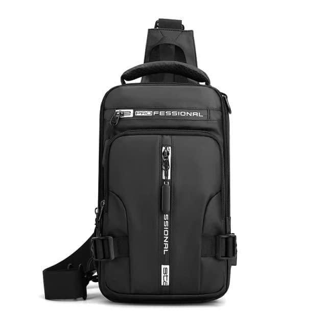 Sling Bag with USB Charging Port – Stylish, Waterproof & Travel-Friendly