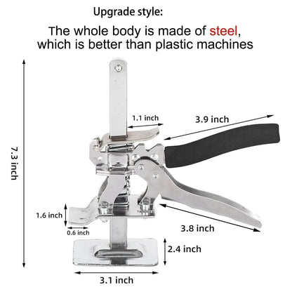 Portable Height Adjustable Lift Jack – Manual Labor-Saving Lifter Tool