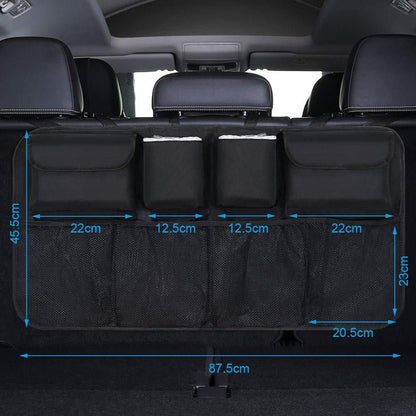 Car Back Seat Organizer – Multi-Pocket Storage for Travel & Daily Use