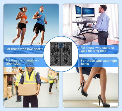 Wireless EMS Foot Massage Pain Reliever – Relax, Soothe & Improve Circulation