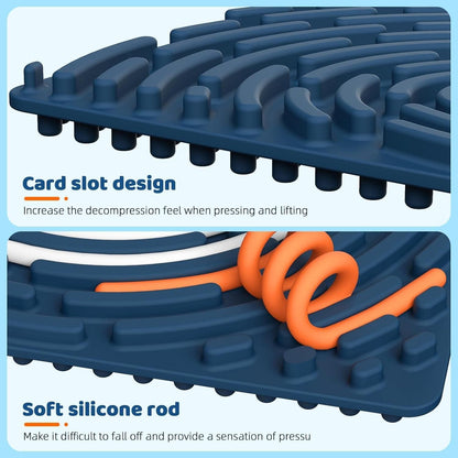 Sensor Activity Board Double-Sided Silicone Montessori Toy for Kids