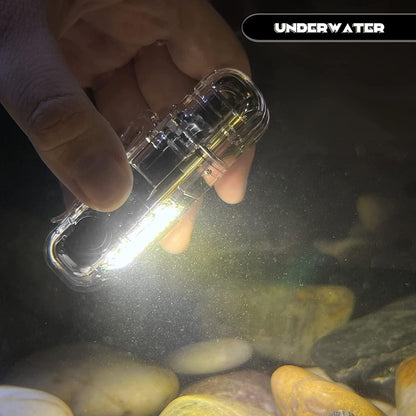 Flashlight Lighter – Waterproof Double Arc Windproof Lighter with COB Flashlight