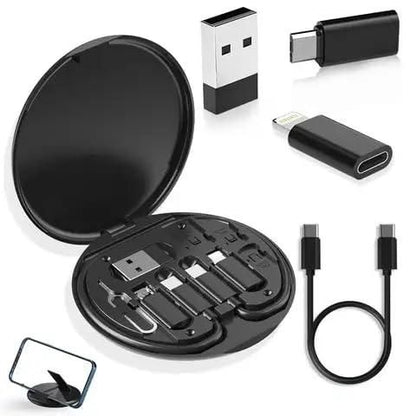 Fast Charging Travel Cable Set – 60W Multi-Functional Charging Kit