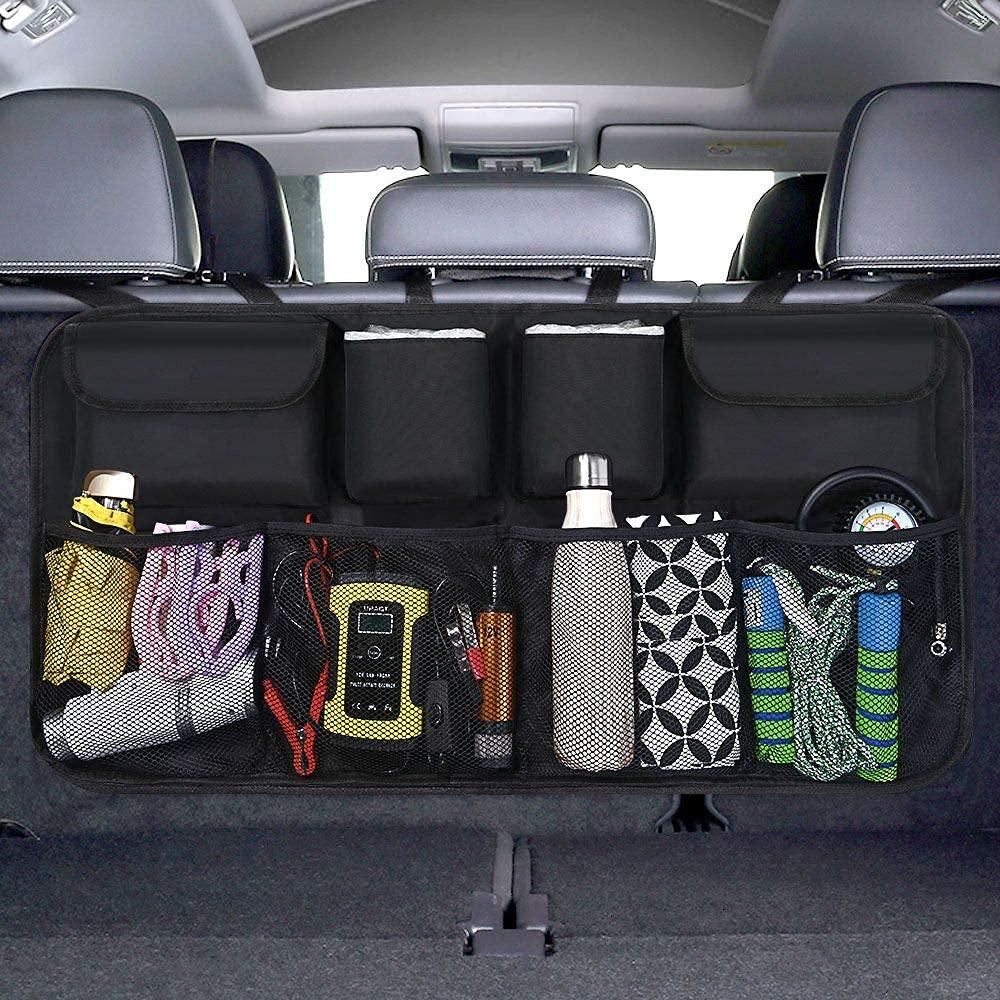 Car Back Seat Organizer – Multi-Pocket Storage for Travel & Daily Use