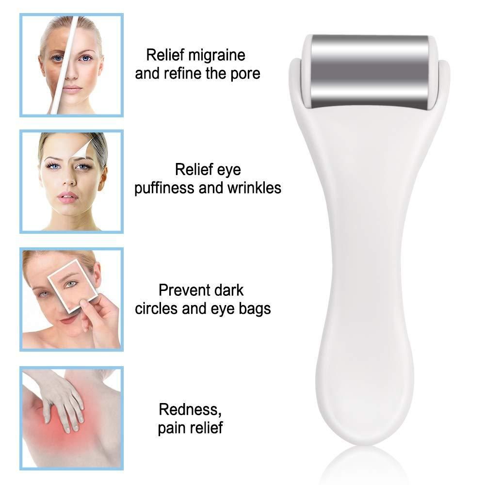 Stainless Steel Ice Roller – Face Lift & Skin Cooling Beauty Tool