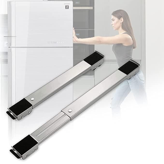 Multi-Functional Adjustable Trolley Mount Rack Holders – Heavy-Duty Pair for Home & Appliances