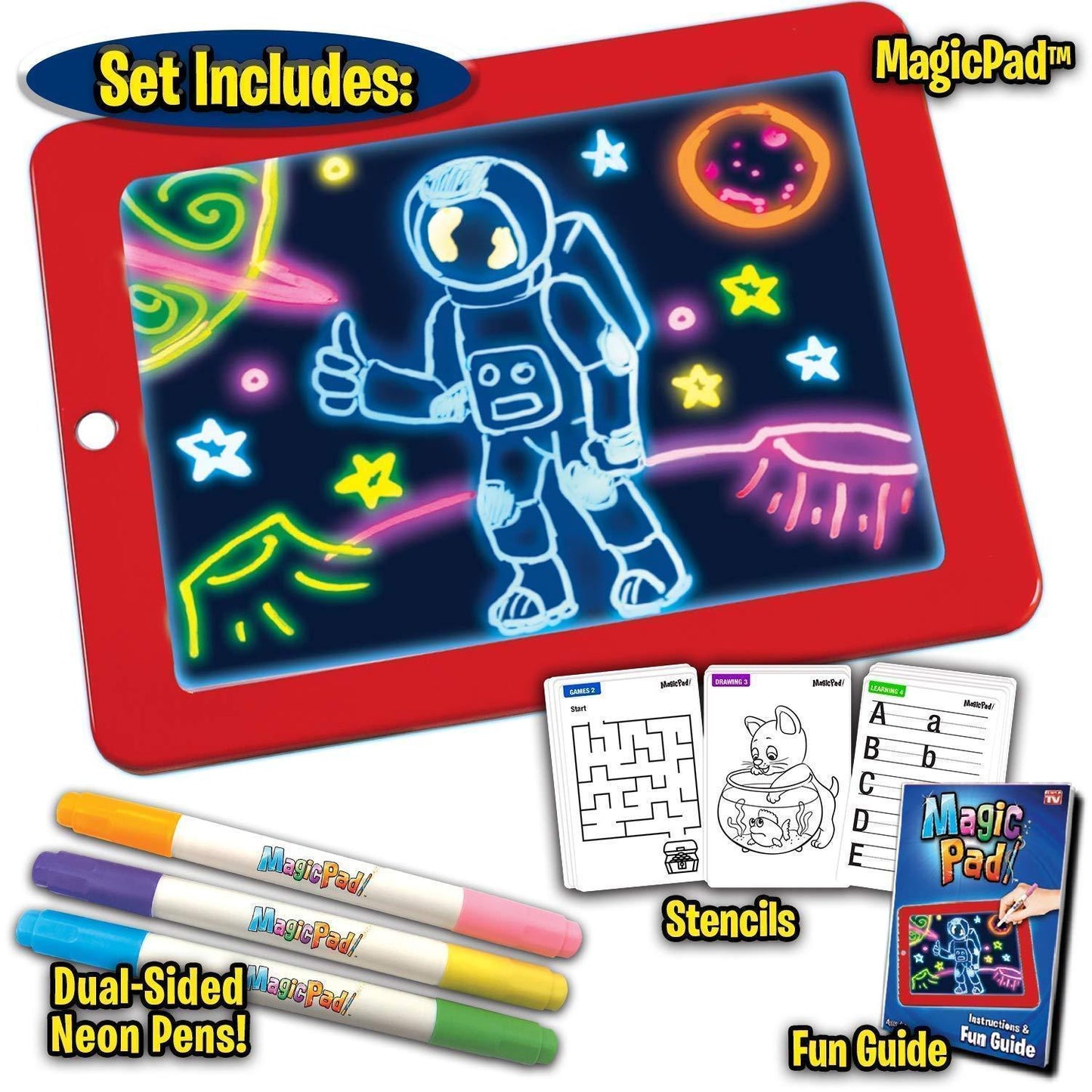 Magic Pad Light Up Drawing Glow Board – Creative Fun for Kids!