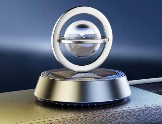Solar Energy Rotating Car Perfume Diffuser – Aromatherapy & Interplanetary Design