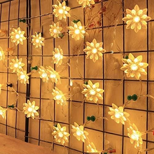 Flower String Lights – Warm & Beautiful Decorative Lighting for Festivals & Home Décor