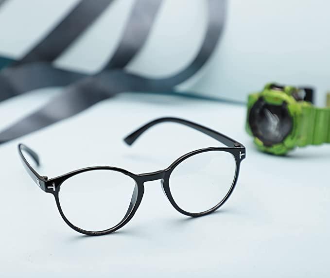 Unisex Clear Black Sunglass – Premium Metal Frame Casual Wear