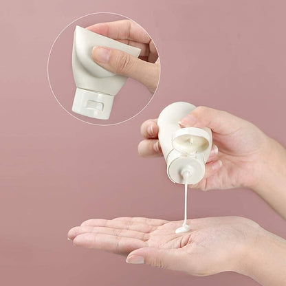 Travel Bottles Set (60ml – Pack of 3) – Leak-Proof, Travel-Friendly & Easy to Use ✈️