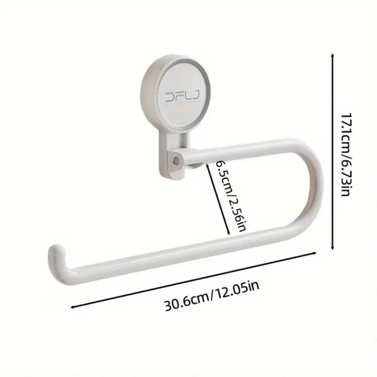 Premium Towel Holder – No-Drill Suction Mount for Bathroom & Kitchen