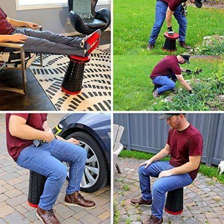 Leo Upgraded Folding Stool – Lightweight, Portable & Durable
