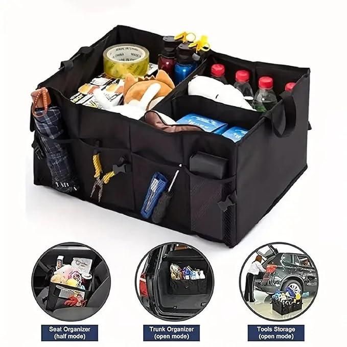 Multipurpose Car Trunk Organizer – Collapsible Large Capacity Storage Box