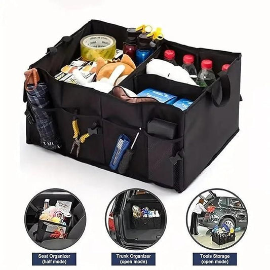 Multipurpose Car Trunk Organizer – Collapsible Large Capacity Storage Box