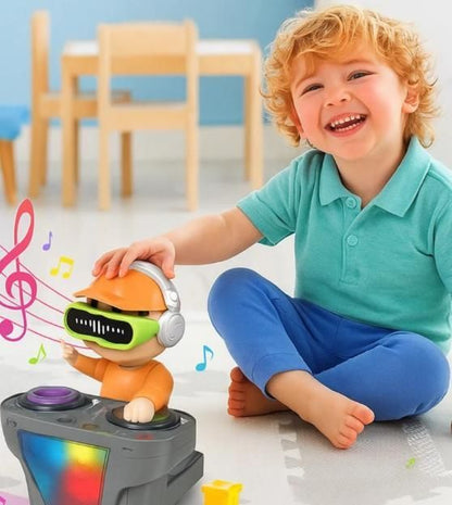DJ Coco Musical Dancing Boy Toy – Automatic Movement with LED Lights & Sound