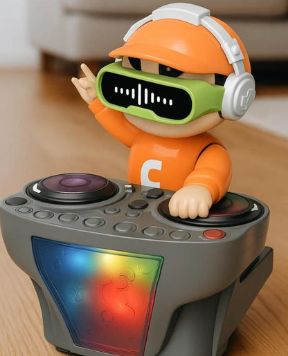 DJ Coco Musical Dancing Boy Toy – Automatic Movement with LED Lights & Sound