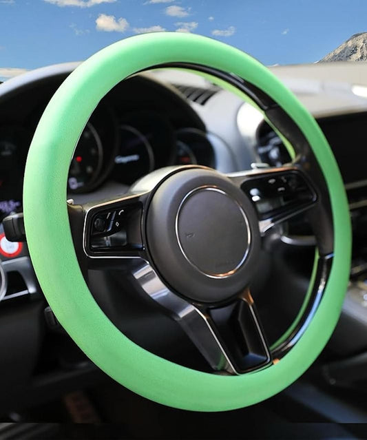 Universal Soft Silicone Steering Wheel Cover – Anti-Slip Comfort Grip for All Cars