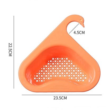 Multipurpose Kitchen Sink Organizer – Swan Shape Dish Drying & Washing Rack (Pack of 2)