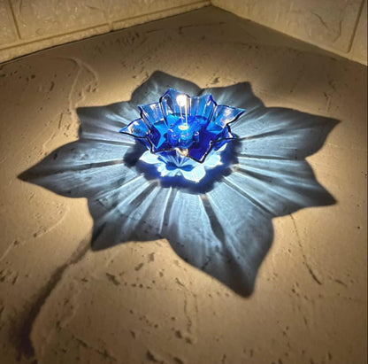 Electric Water Sensor Reflection LED Diya Candles – Flameless Festive Diyas with Water Sensing Technology