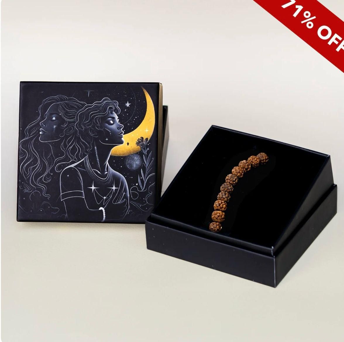 5 Mukhi Rudraksha Bracelet – For Peace, Protection & Positive Energy