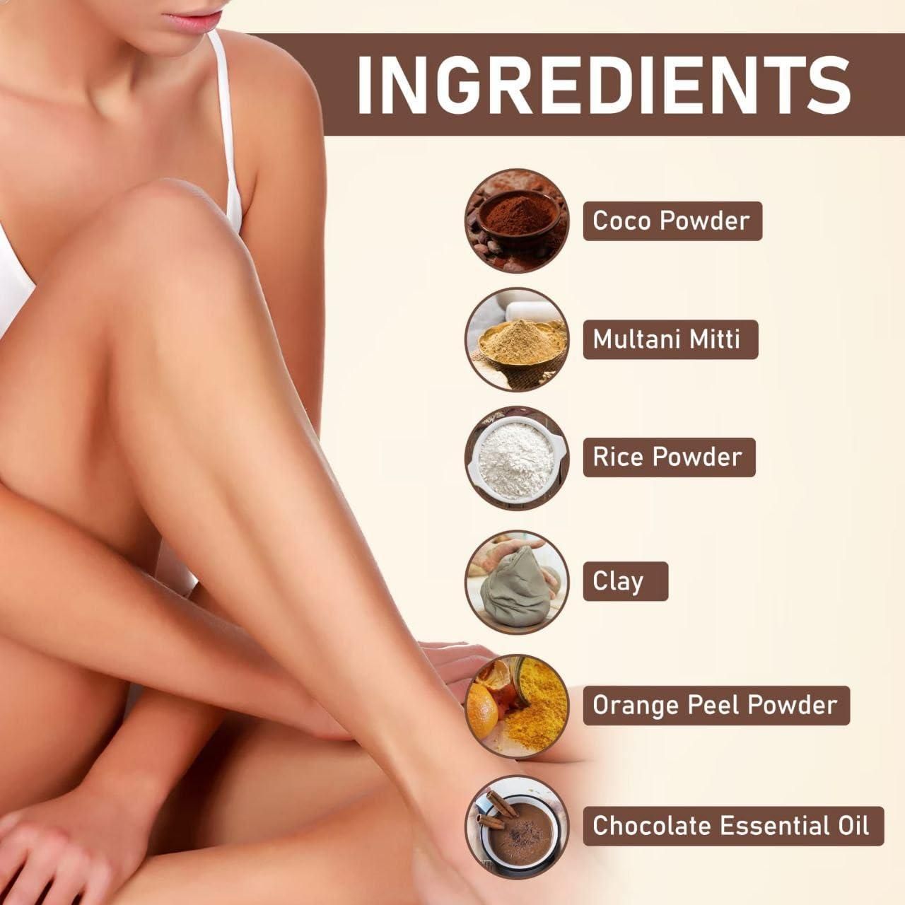Chocolate Hair Removal Powder – Gentle & Easy Hair Removal for Women