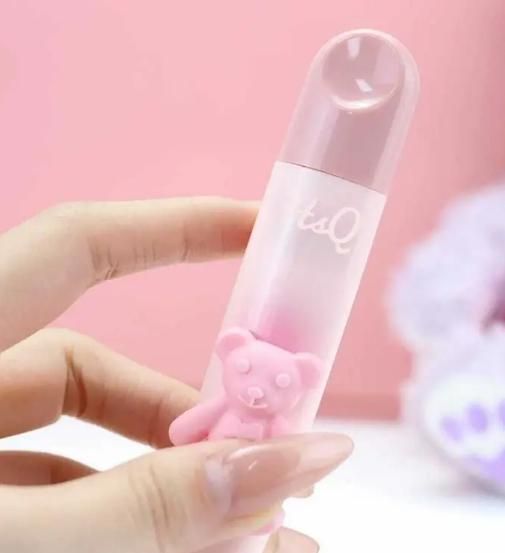 Cute Korean Panda Lipstick – Matte Velvet Lip Glaze with Soft Tint Finish