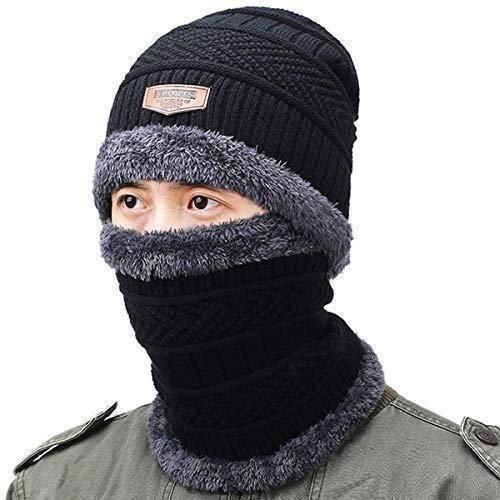 Unisex Woolen Cap Set – Cozy Winter Wear for Stylish All-Day Warmth