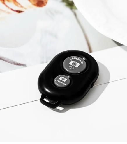 Bluetooth Camera Remote Shutter – Wireless Photo Clicker for Mobile, Tablet & Camera