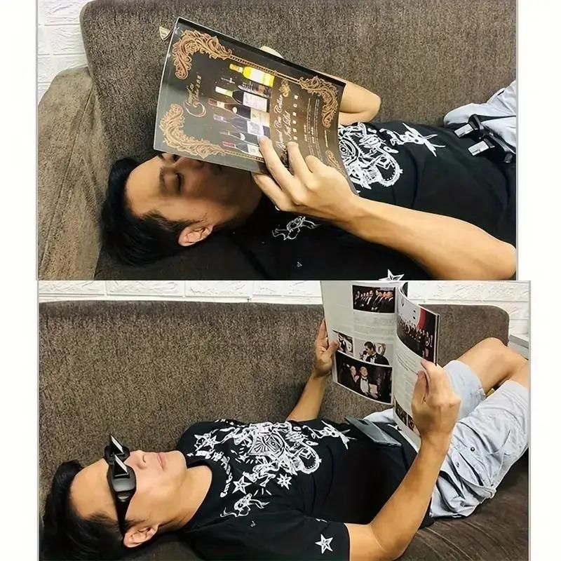 Lazy Reader Prism Glasses – Relax & Enjoy Without Neck Strain