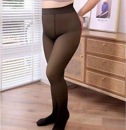 Thermal Thick Pantyhose Leggings – Warm Retro Style Winter Wear