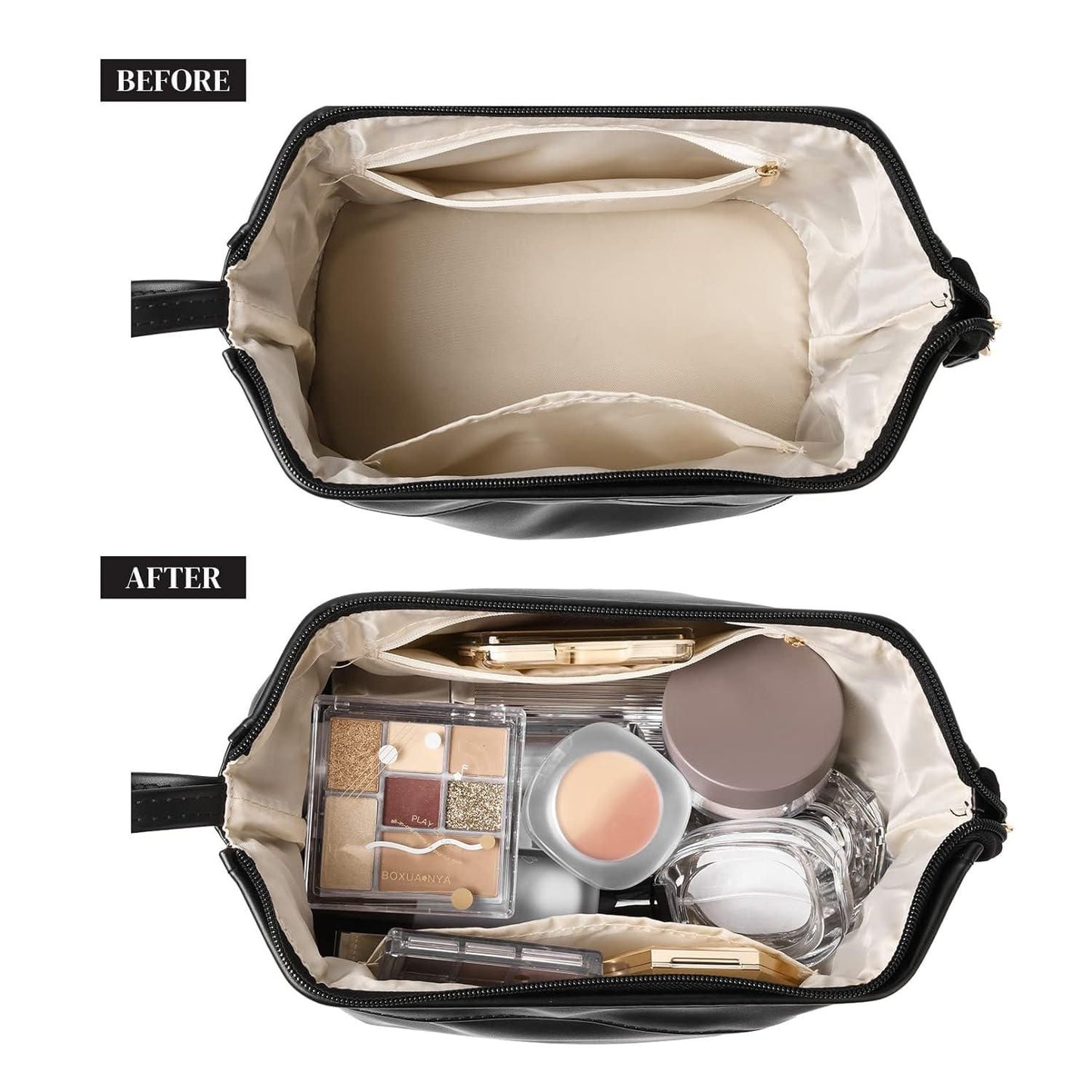 Large Capacity Travel Cosmetic Bag – Portable, Stylish & Spacious