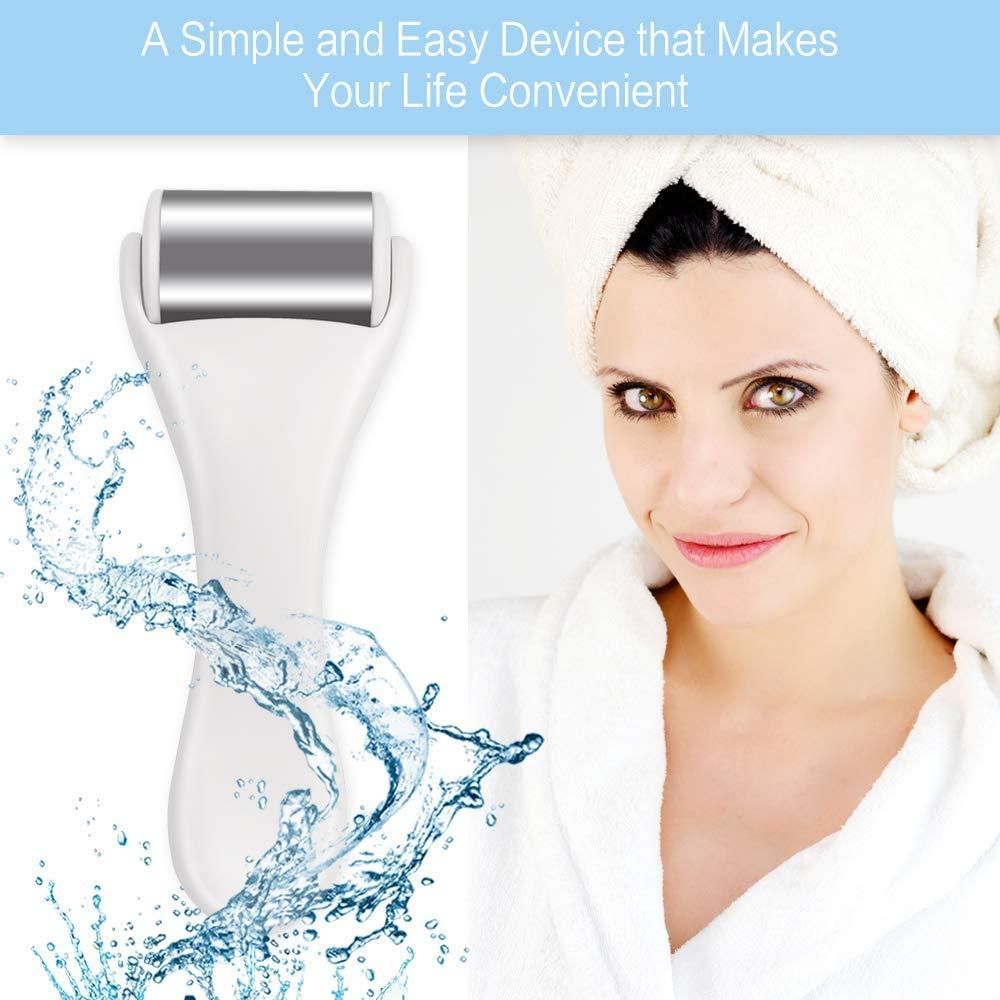 Stainless Steel Ice Roller – Face Lift & Skin Cooling Beauty Tool
