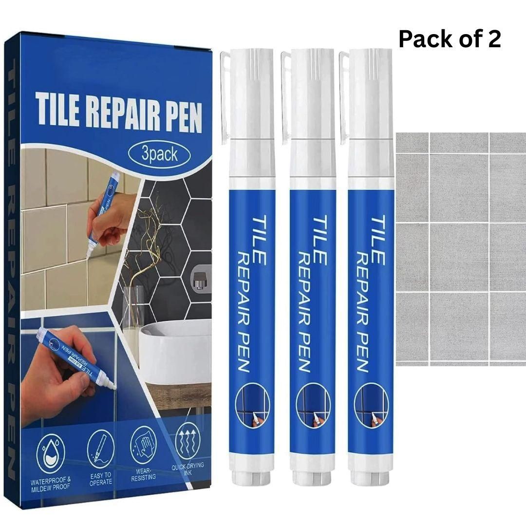 Tile Repair Pen – Quick & Easy Grout Restoration for Bathroom, Kitchen & Floor Tiles