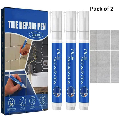 Tile Repair Pen – Quick & Easy Grout Restoration for Bathroom, Kitchen & Floor Tiles