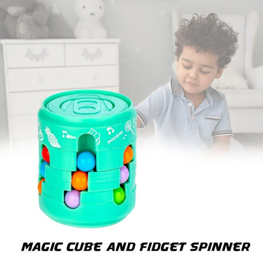 Can Cube Toy Magic Bean Rotating Sliding Puzzle – Brain Boosting Fun Game